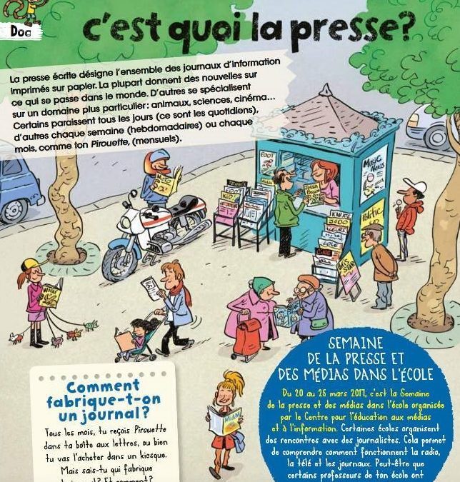 Semaine de la presse : c’est quoi la presse ?