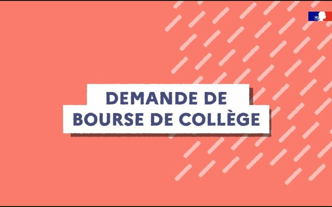 Bourses des collèges rentrée 2024